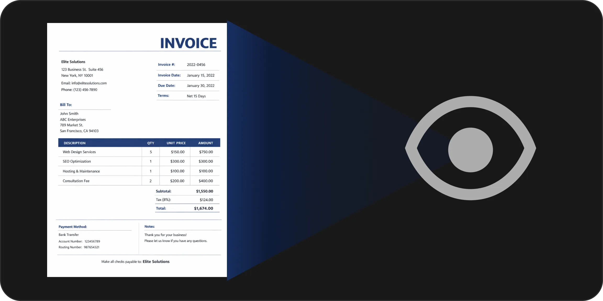Auto-extract data from images/PDFs