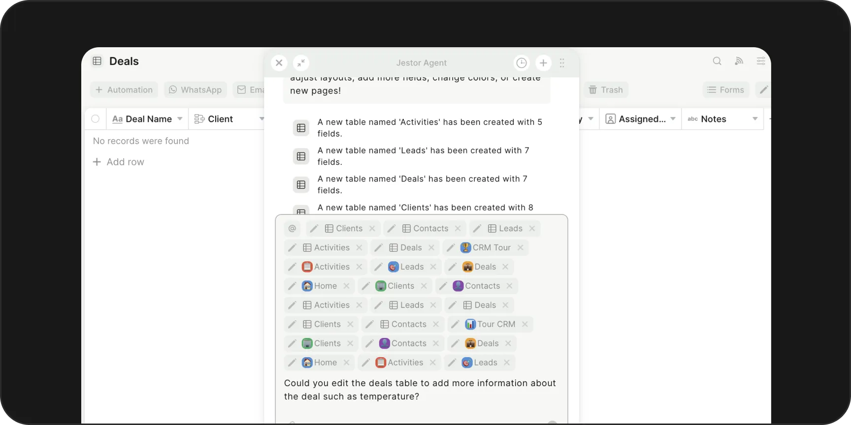 Refine what was built just by asking