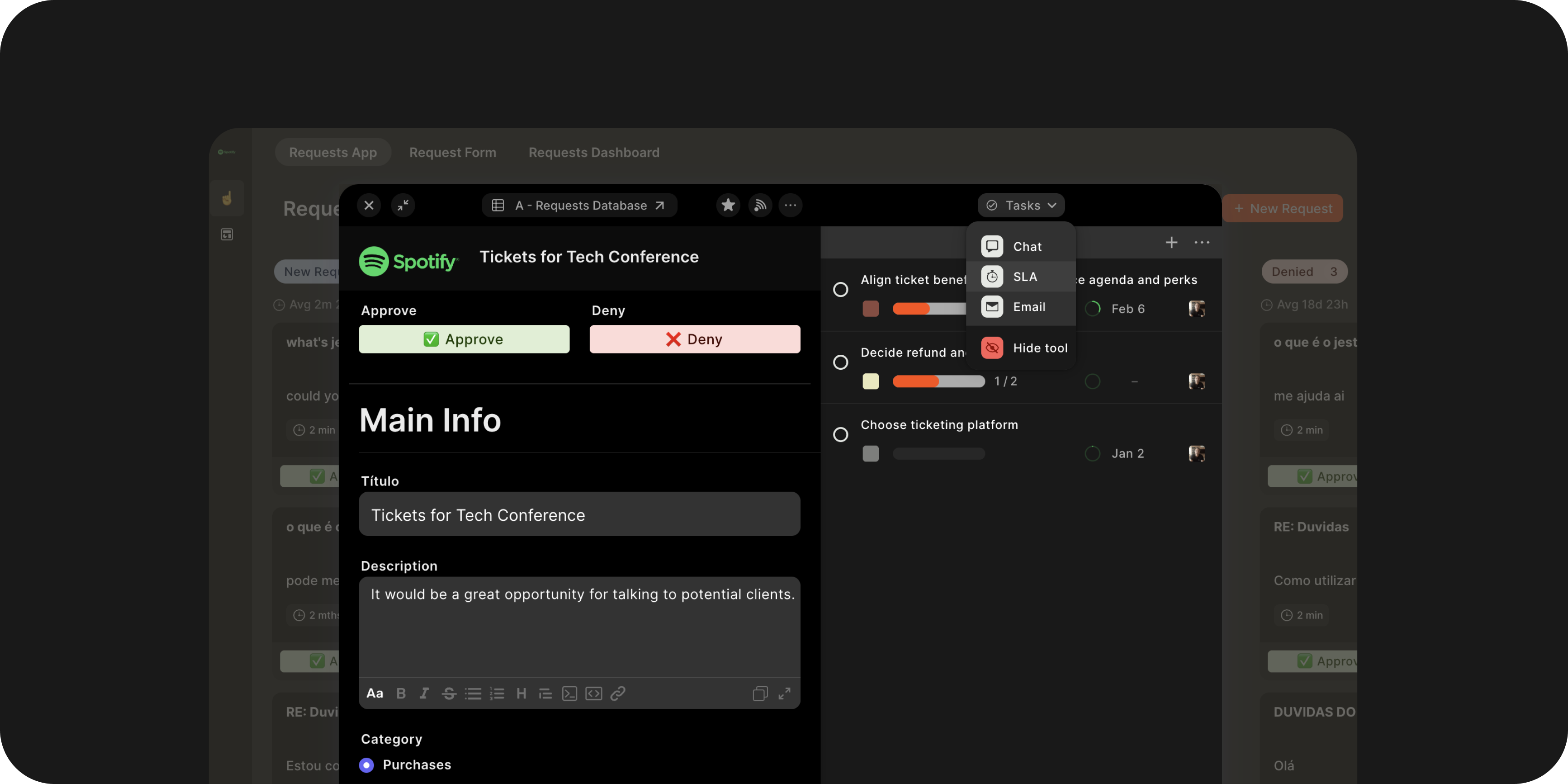 With Jestor, everything in place