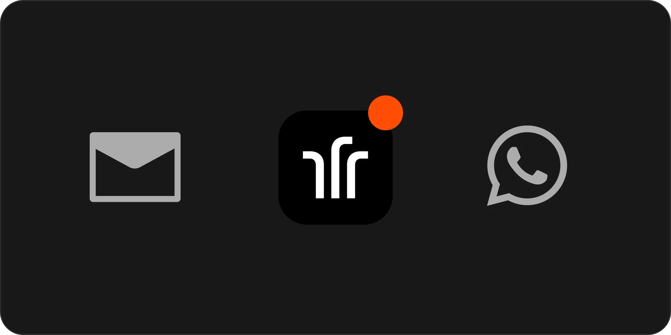 Notificações por e-mail