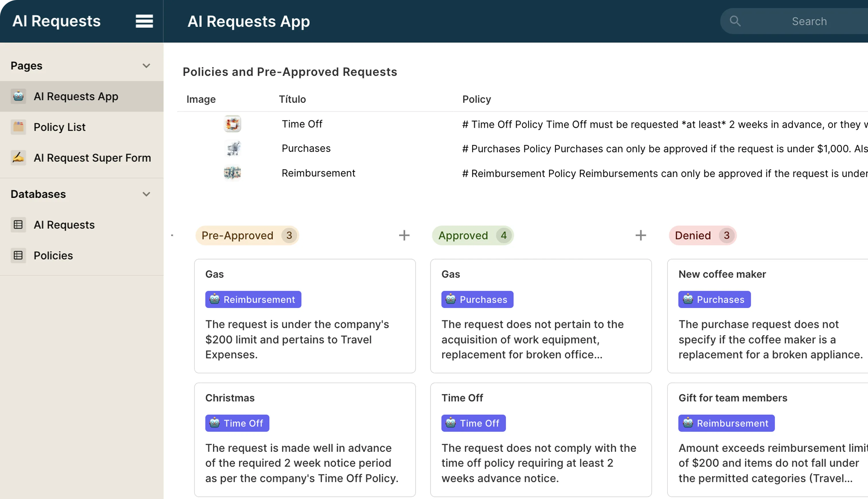 Interface de Gestão de Processos - Ferramentas Personalizadas para o Trabalho
