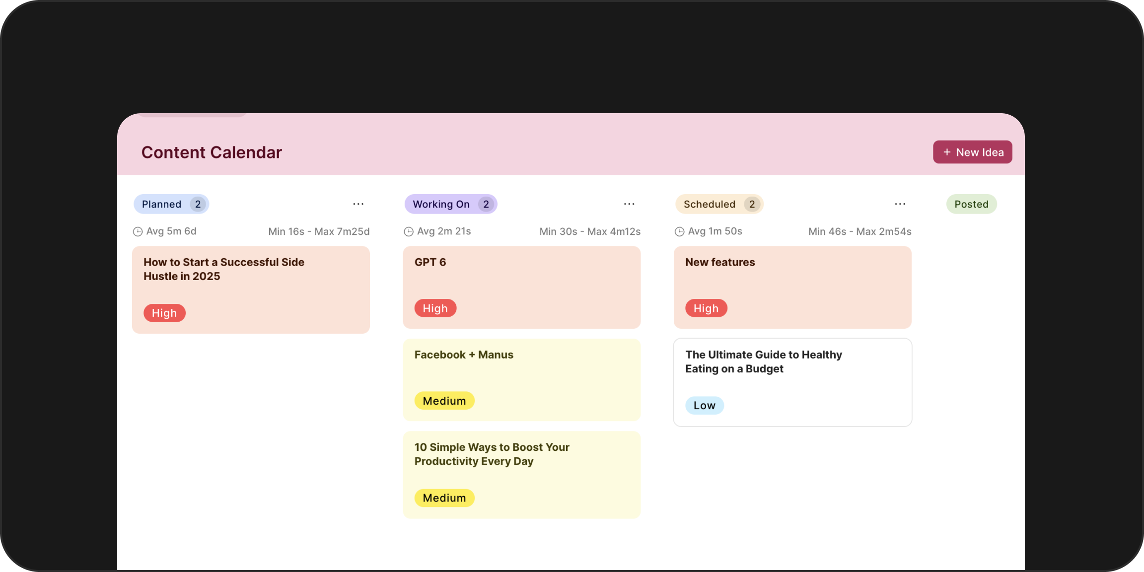 Conditional card colors