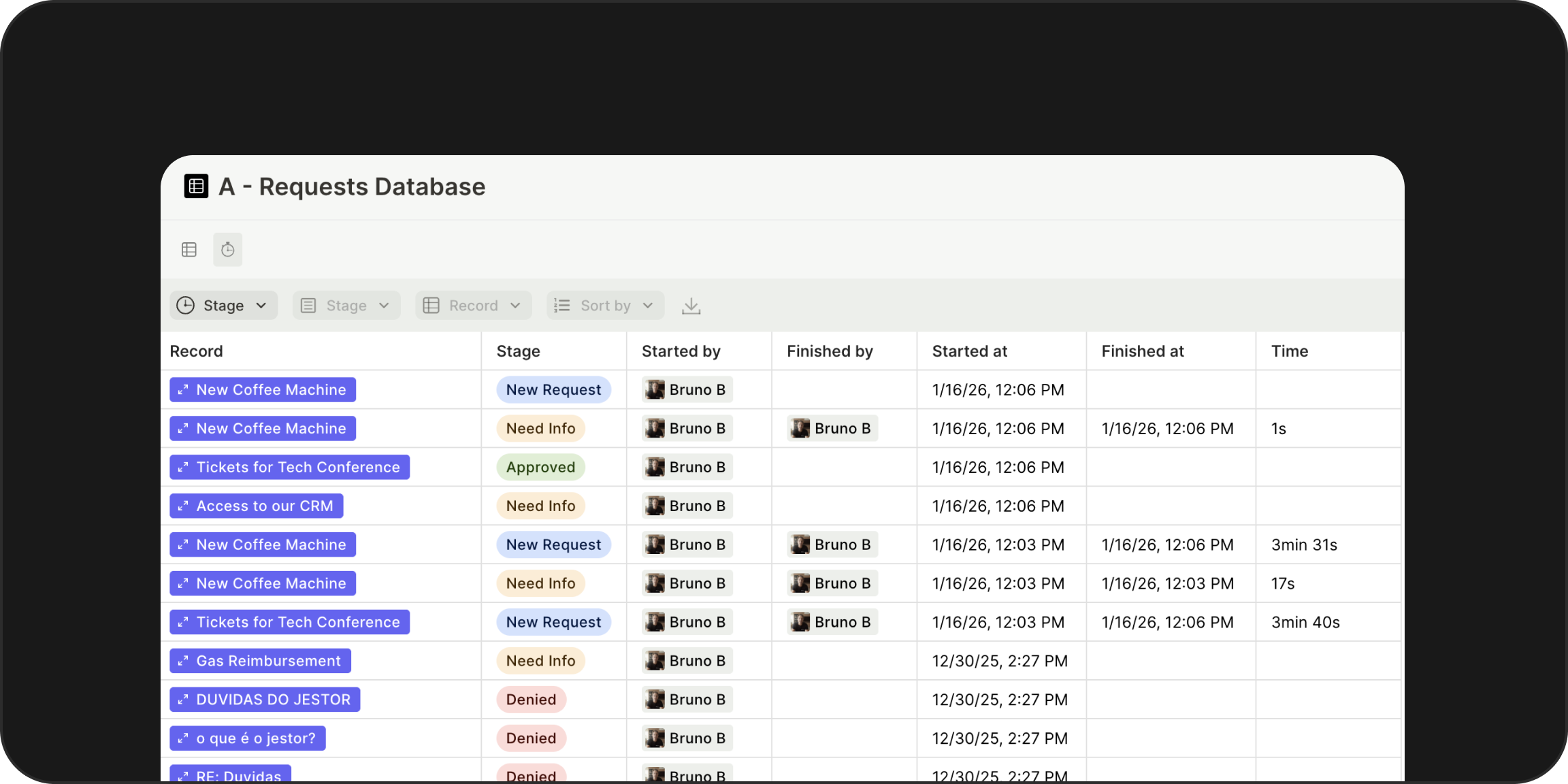Logs Exportáveis para Auditoria