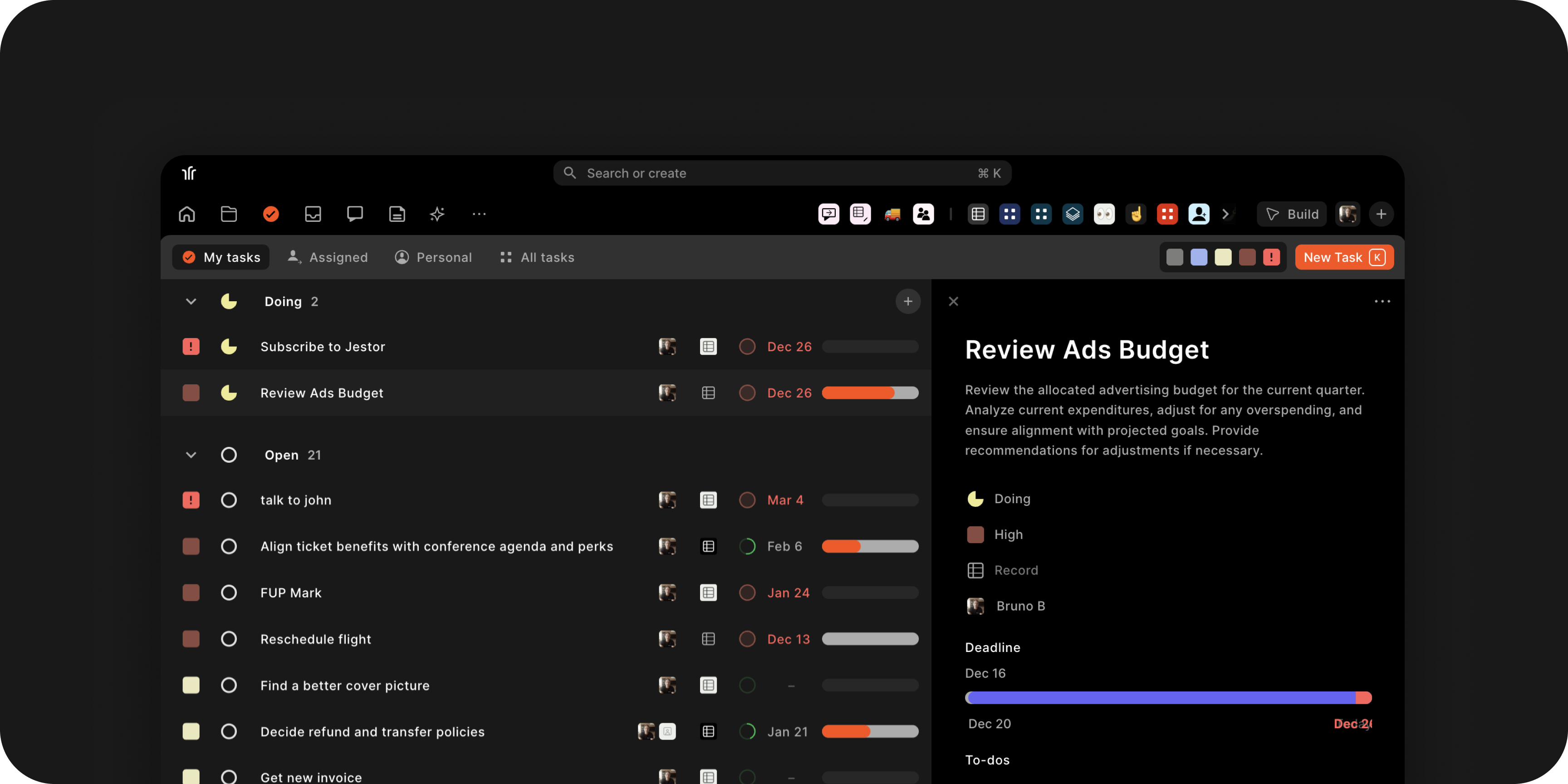 Espaço de Trabalho Simplificado